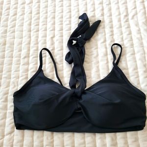 Black Bikini Top XL